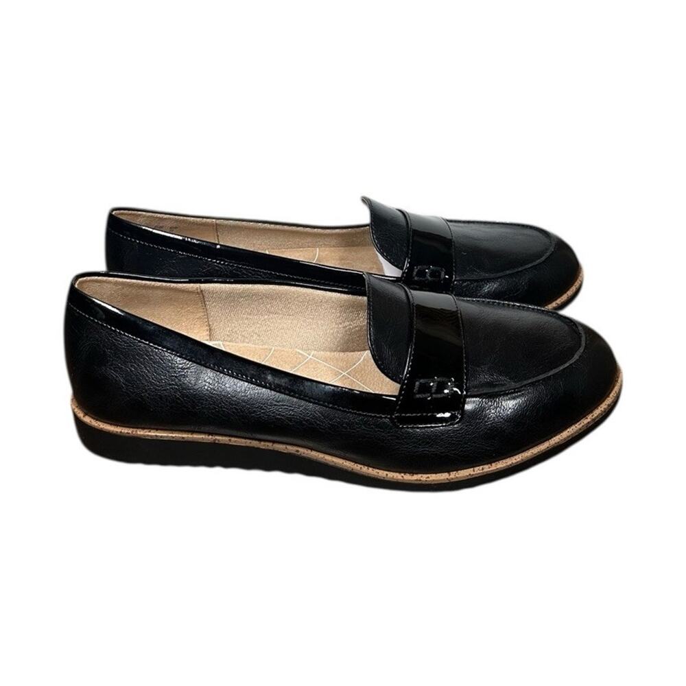 Life Stride Velocity Black Zee Loafers Shoes Womens Sz 10 M Slip On‎ Memory Foam